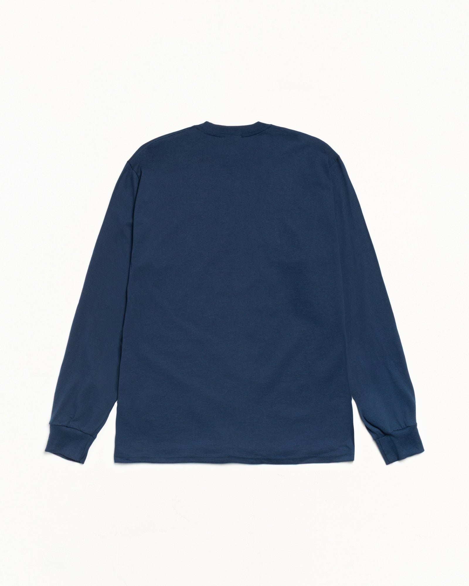 Mirror Ls Tee Mens Long Sleeve In Navy