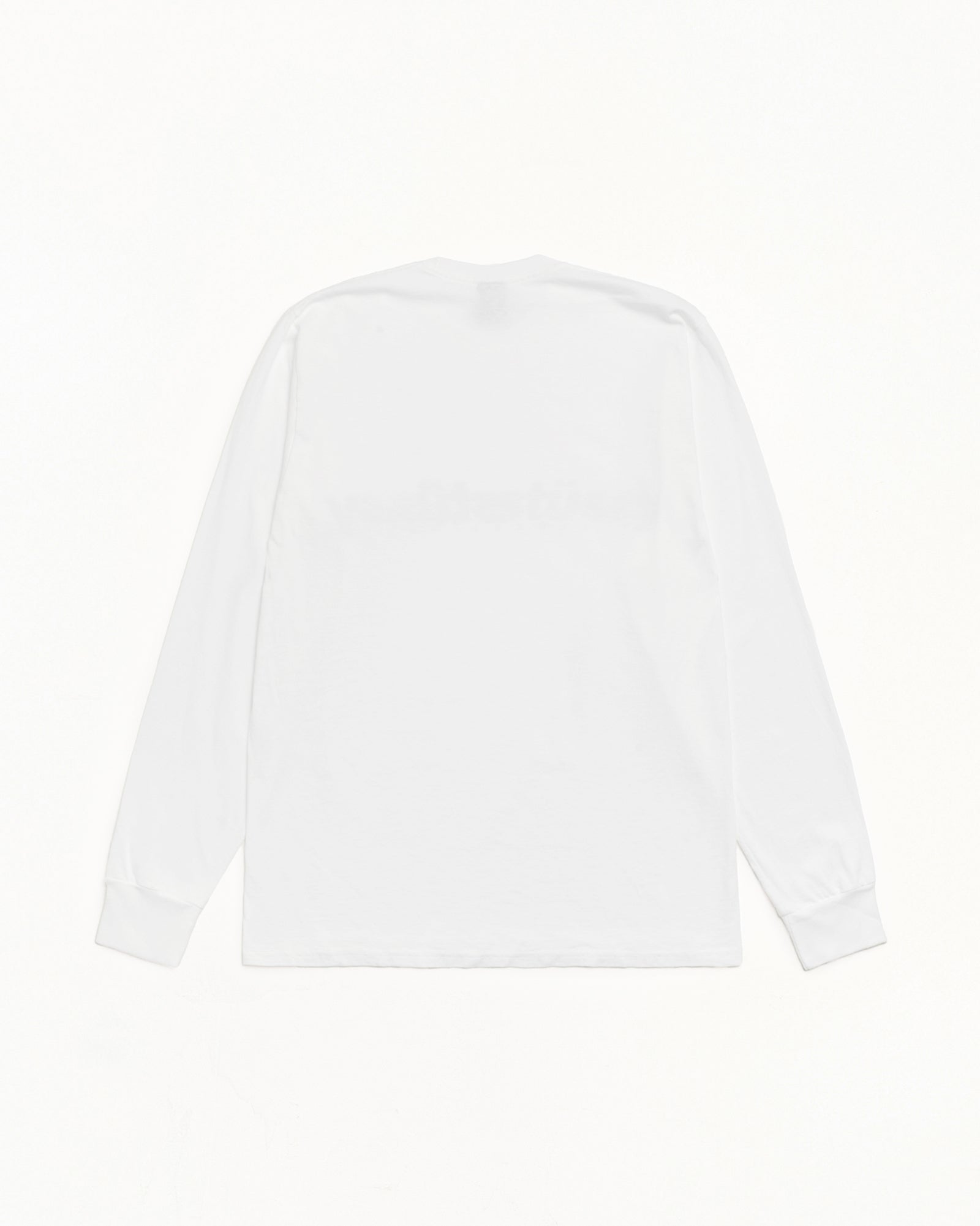Mirror Ls Tee Mens Long Sleeve In White