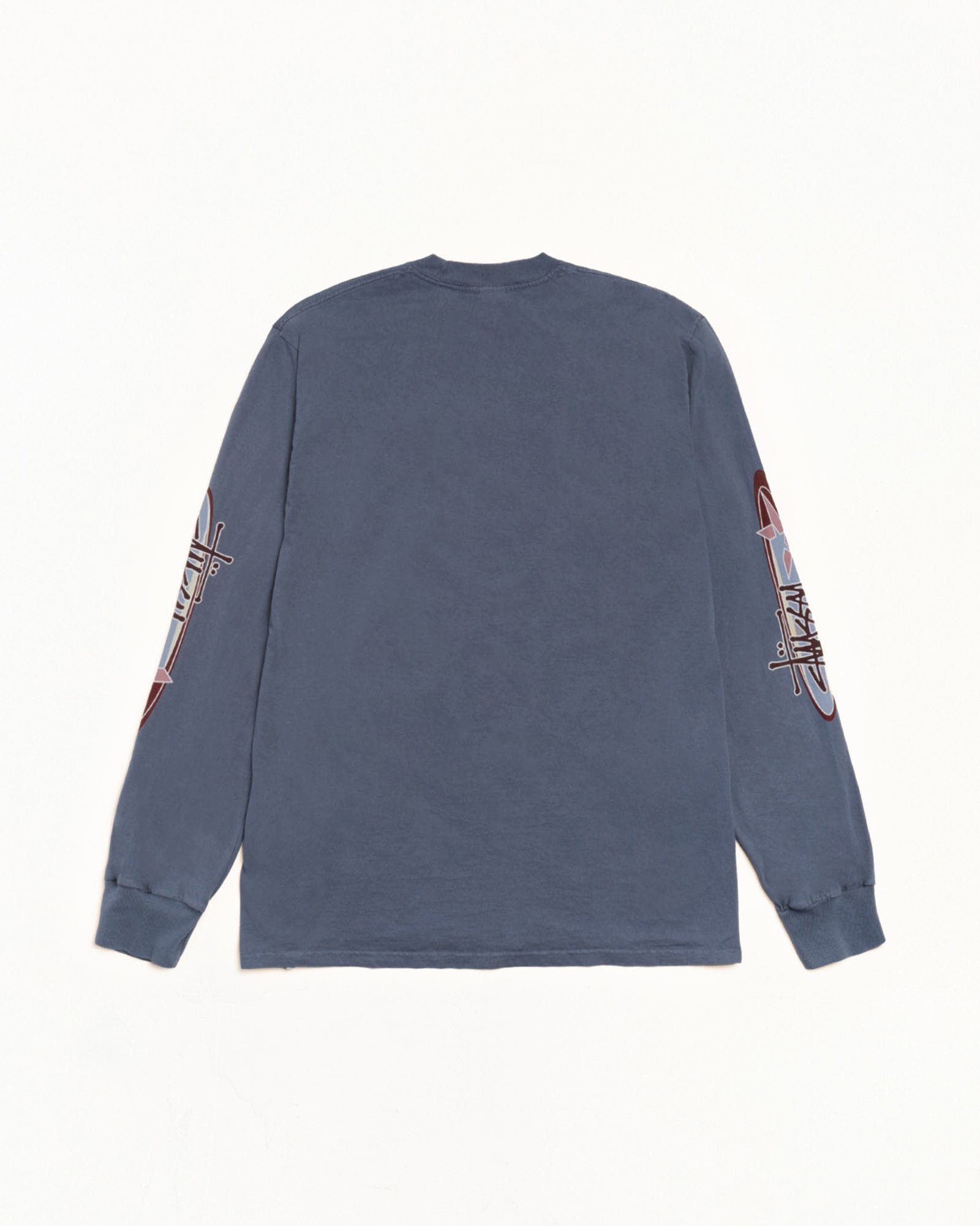 Two Star Pig. Dyed Ls Tee Mens Long Sleeve In Navy