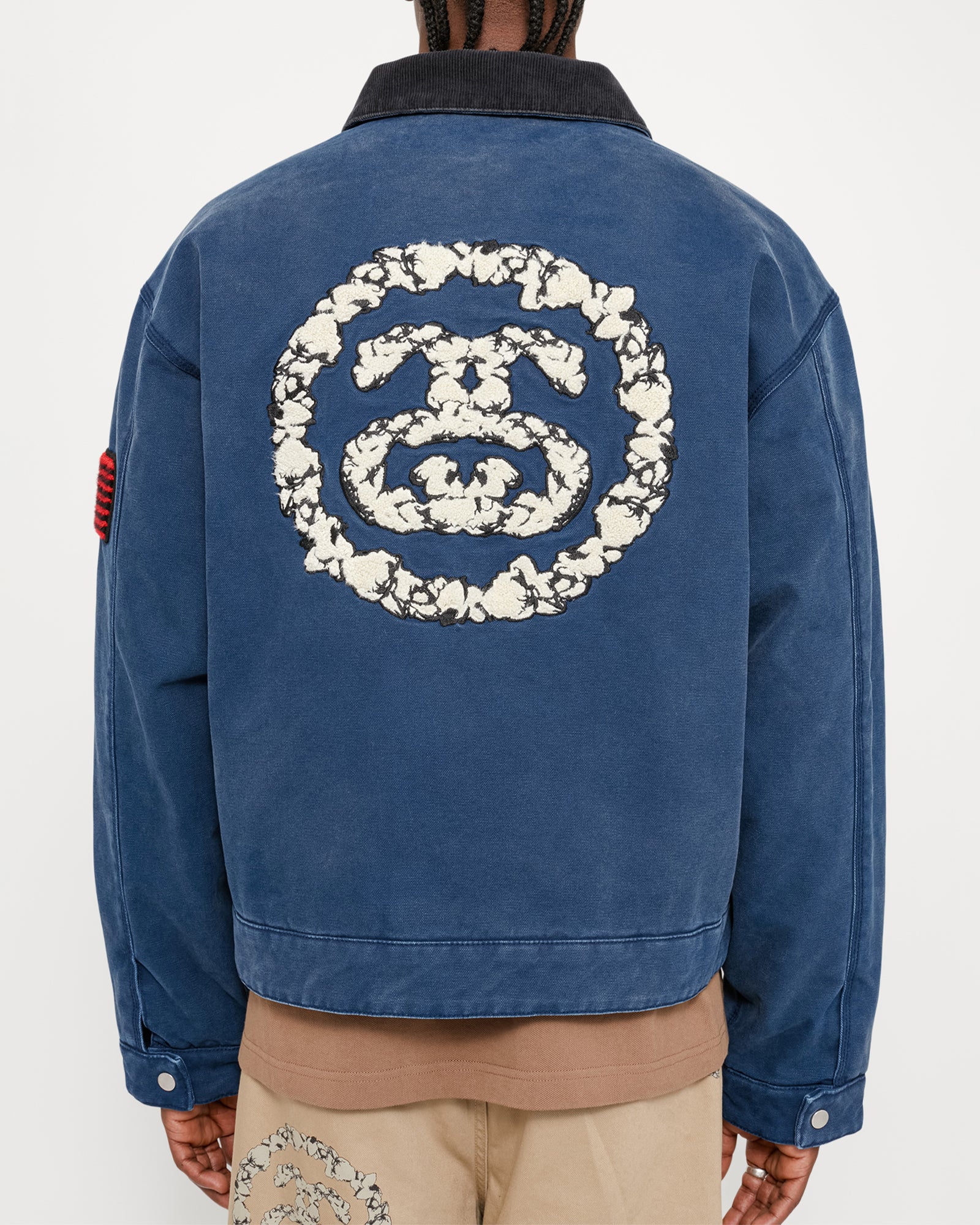 Stüssy & Denim Tears Canvas Jacket in blue – Stüssy UK