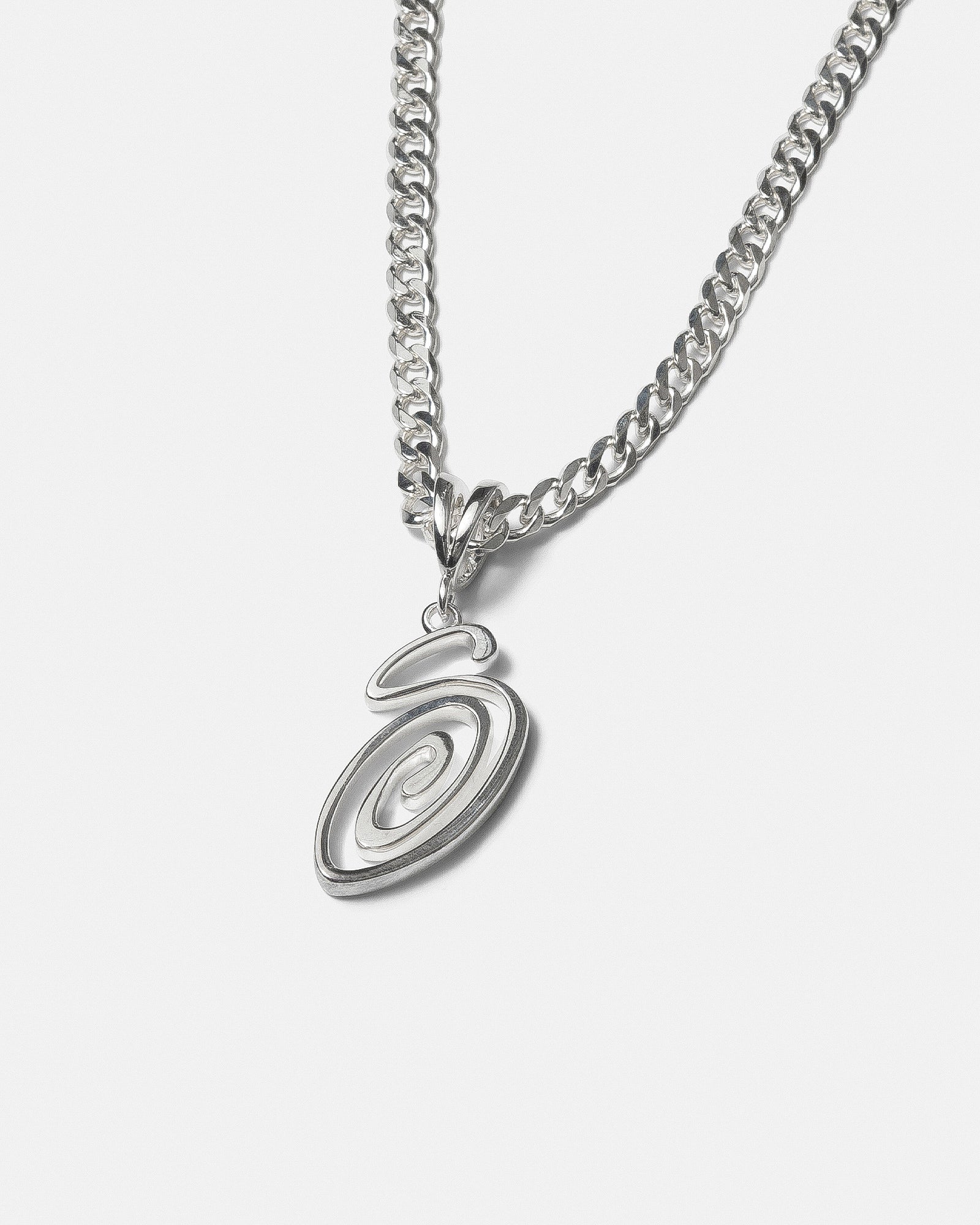 Stussy S Chain Necklace Sterling Silver | www.gamutgallerympls.com