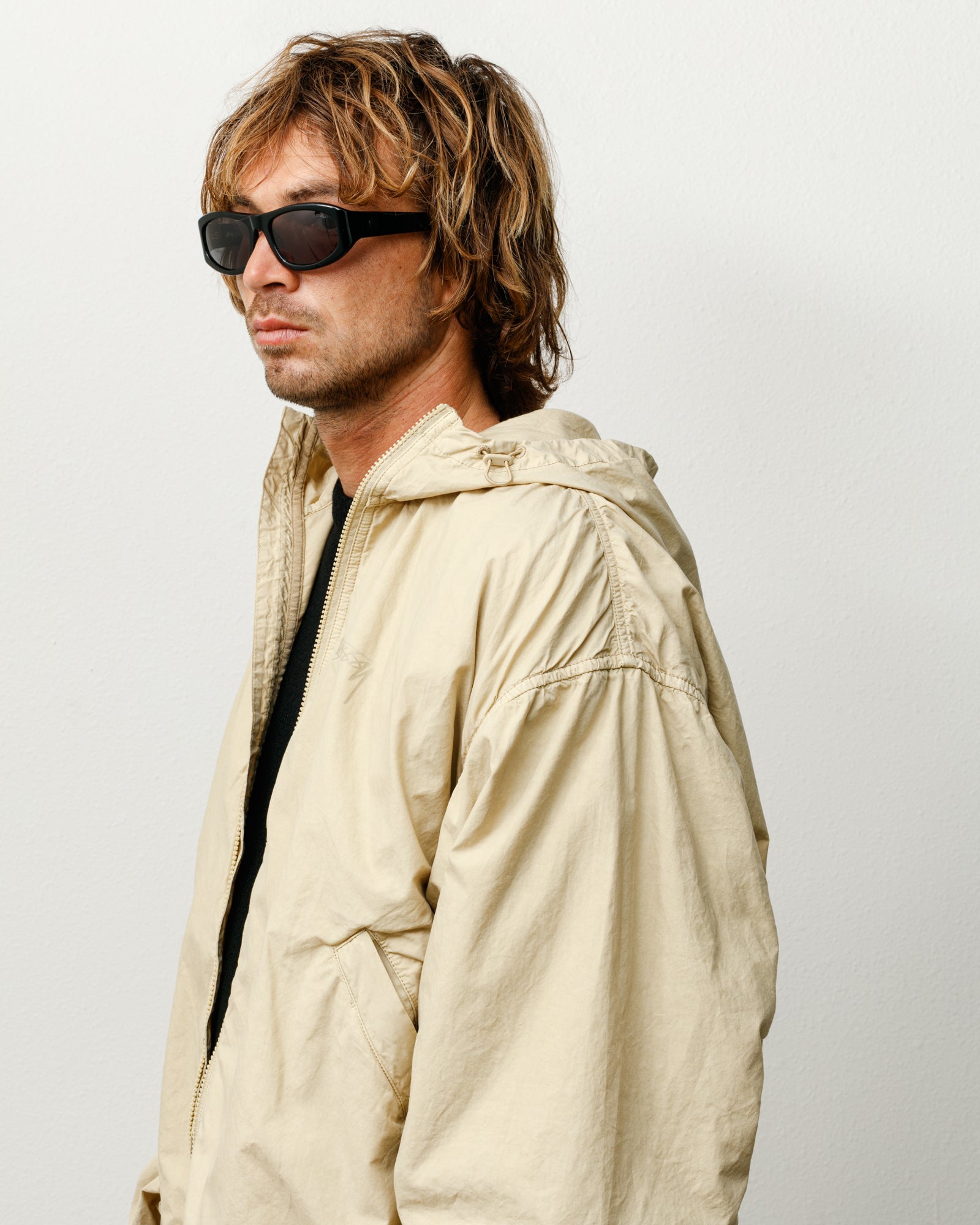 Landon Sunglasses – Black/Black Lens | Eyegear | Stüssy UK