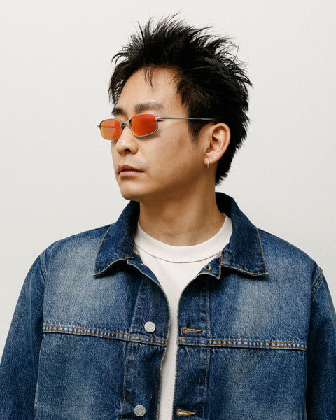 Simon Sunglasses – Matte Silver/Sunflare Mirror | Accessories