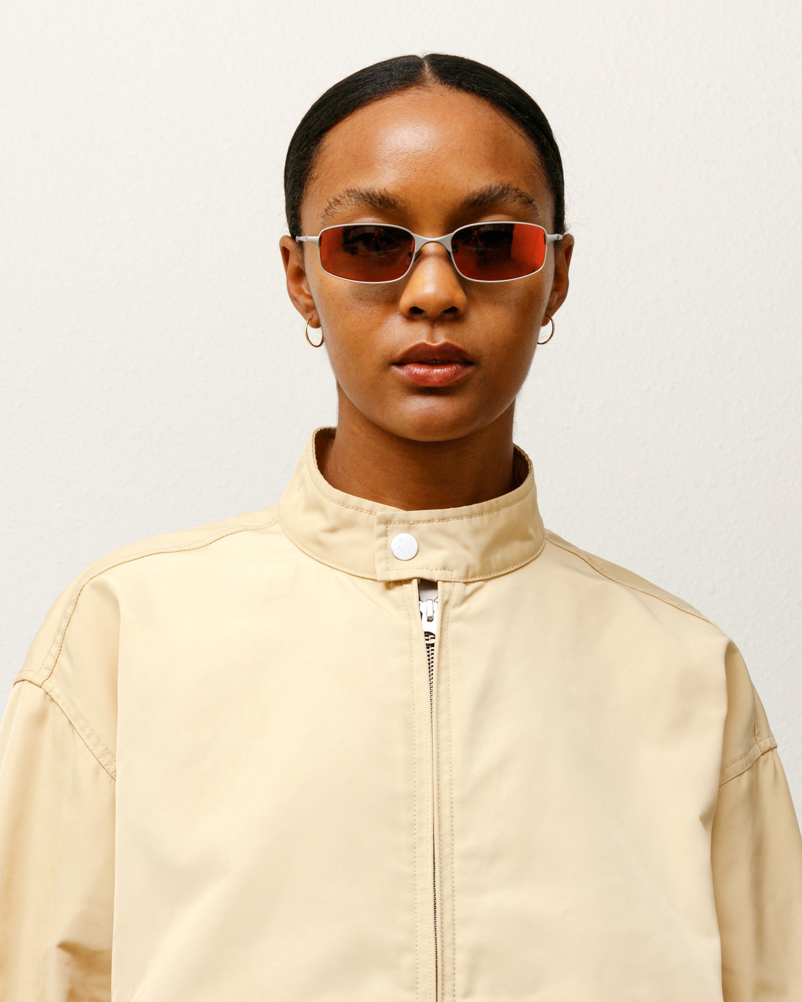 Simon Sunglasses – Matte Silver/Sunflare Mirror | Accessories