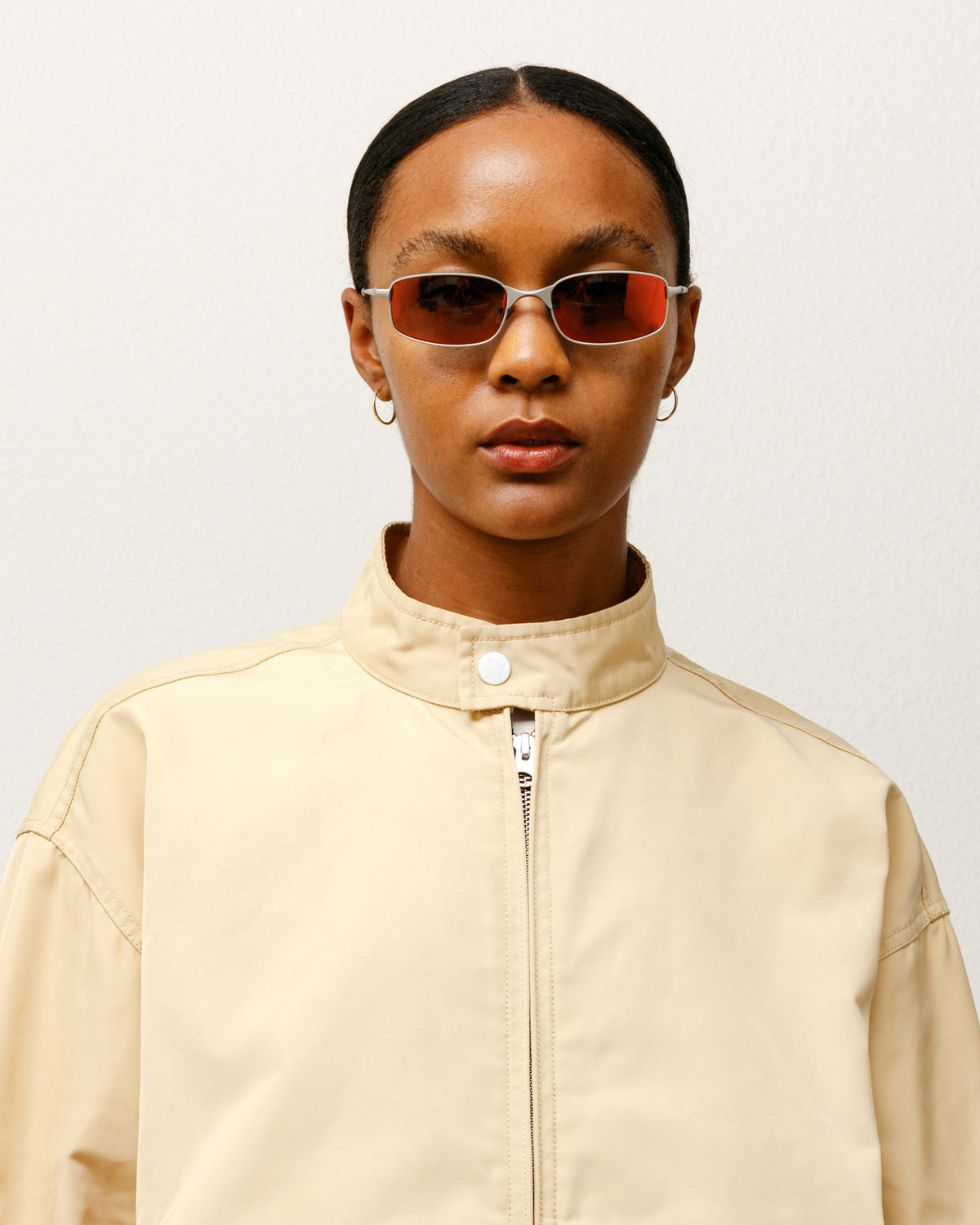 Simon Sunglasses – Matte Silver/Sunflare Mirror | Accessories 