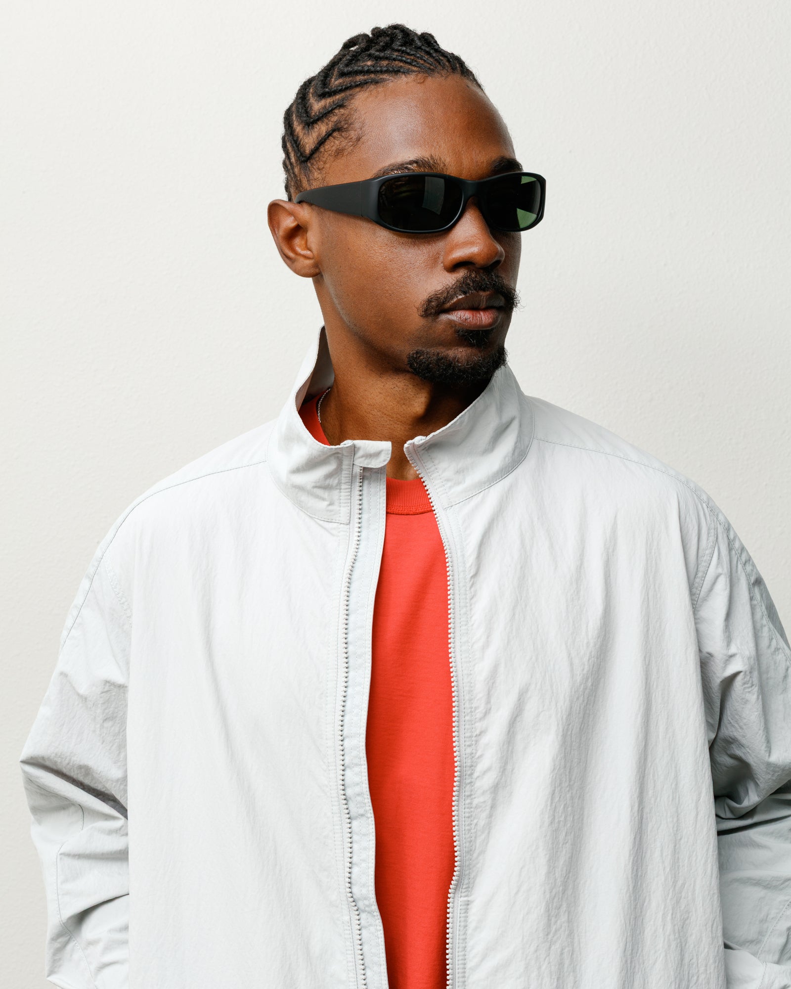 Mikey Sunglasses – Rubber Black/Dark Green Lens | Eyegear | Stüssy UK