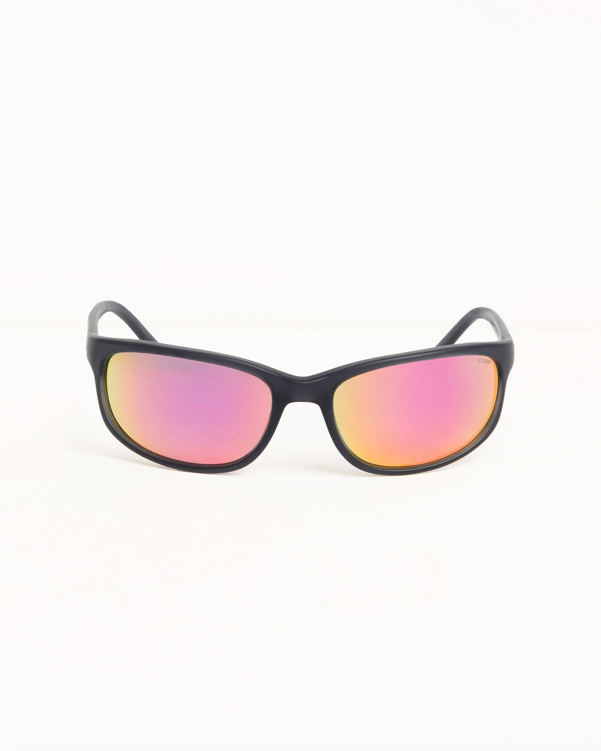 Stussy Tears Julian Sunglasses Unisex In Frost Blk/polr Violet Lens