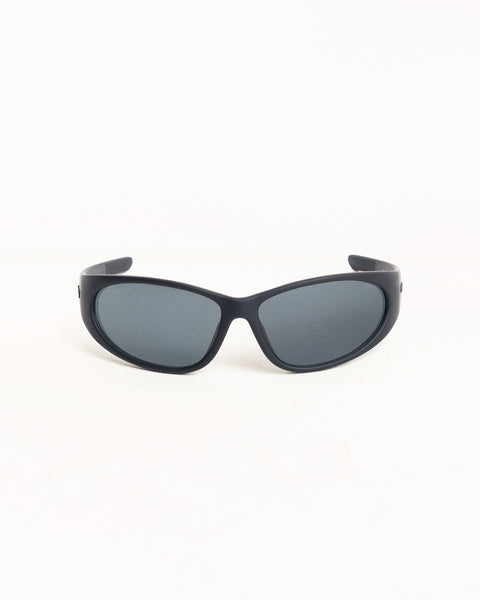 Adrian Sunglasses Unisex In Matte Rubber/black/black Lens