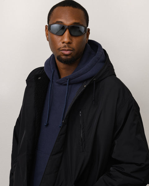 Leslie Sunglasses Unisex In Frost Grey/mirror Lens
