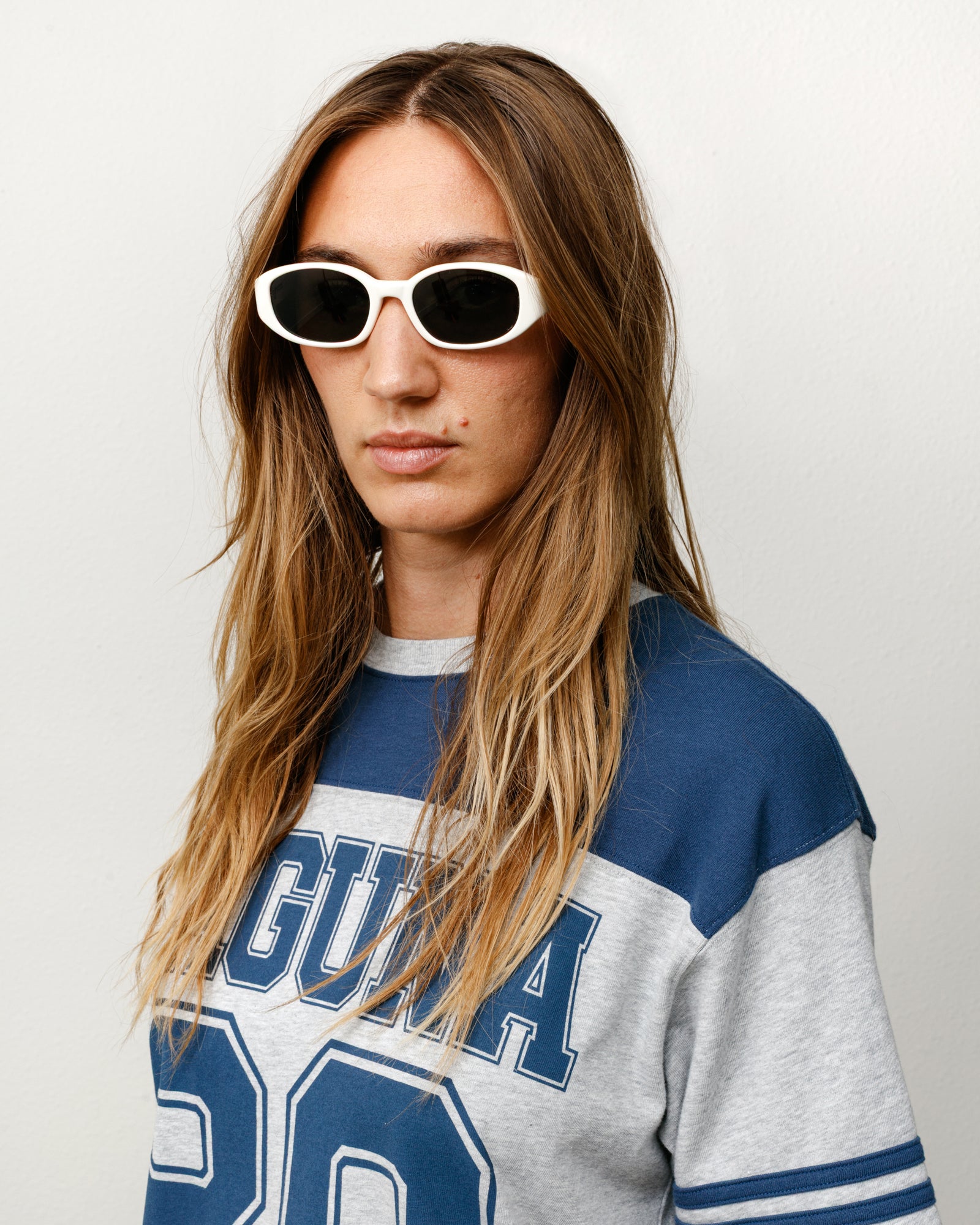 Roman Sunglasses – Bone/Black Lens | Eyegear | Stüssy UK