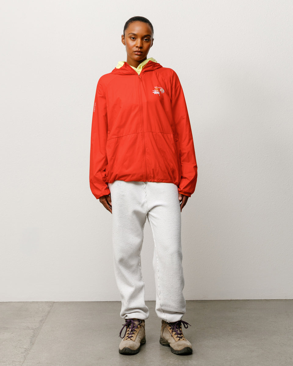 Kor Airshell Jacket Unisex Regular In Summit Red