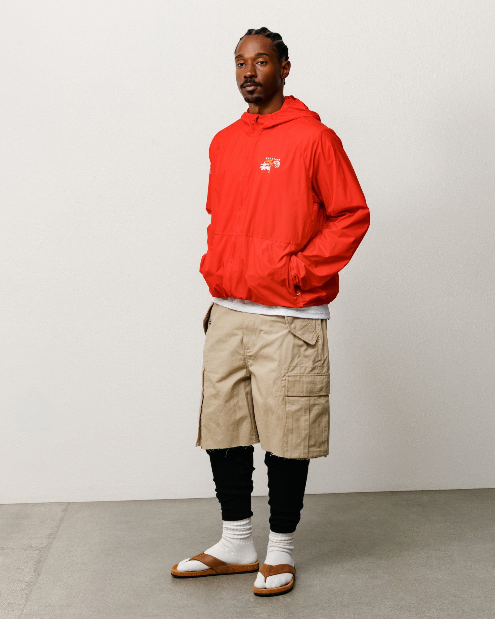BOMBSHELL SPORTSWEARヨガウェアセット レッド(XS) Stüssy & Mountain Hardwear Kor Airshell Jacket – Summit Red