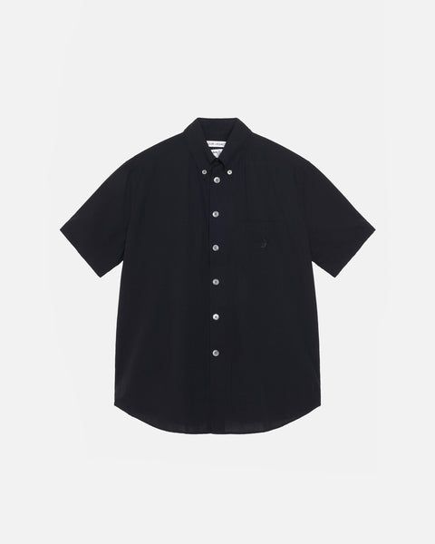 Black Clean Seersucker | hero:main:collection:new-arrivals,shirts,all