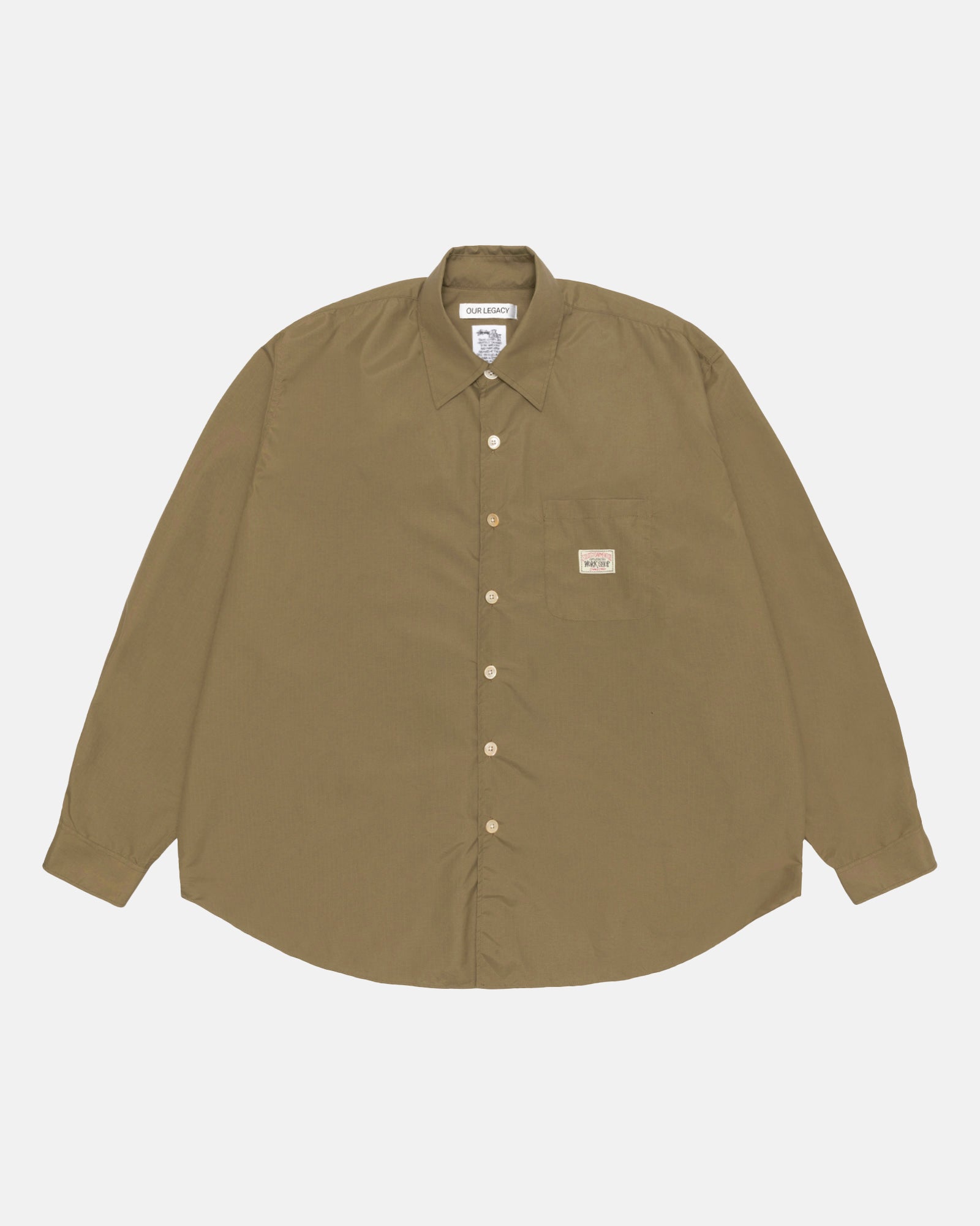 Olive Nylon Ripstop | hero:main:collection:new-arrivals,shirts,all