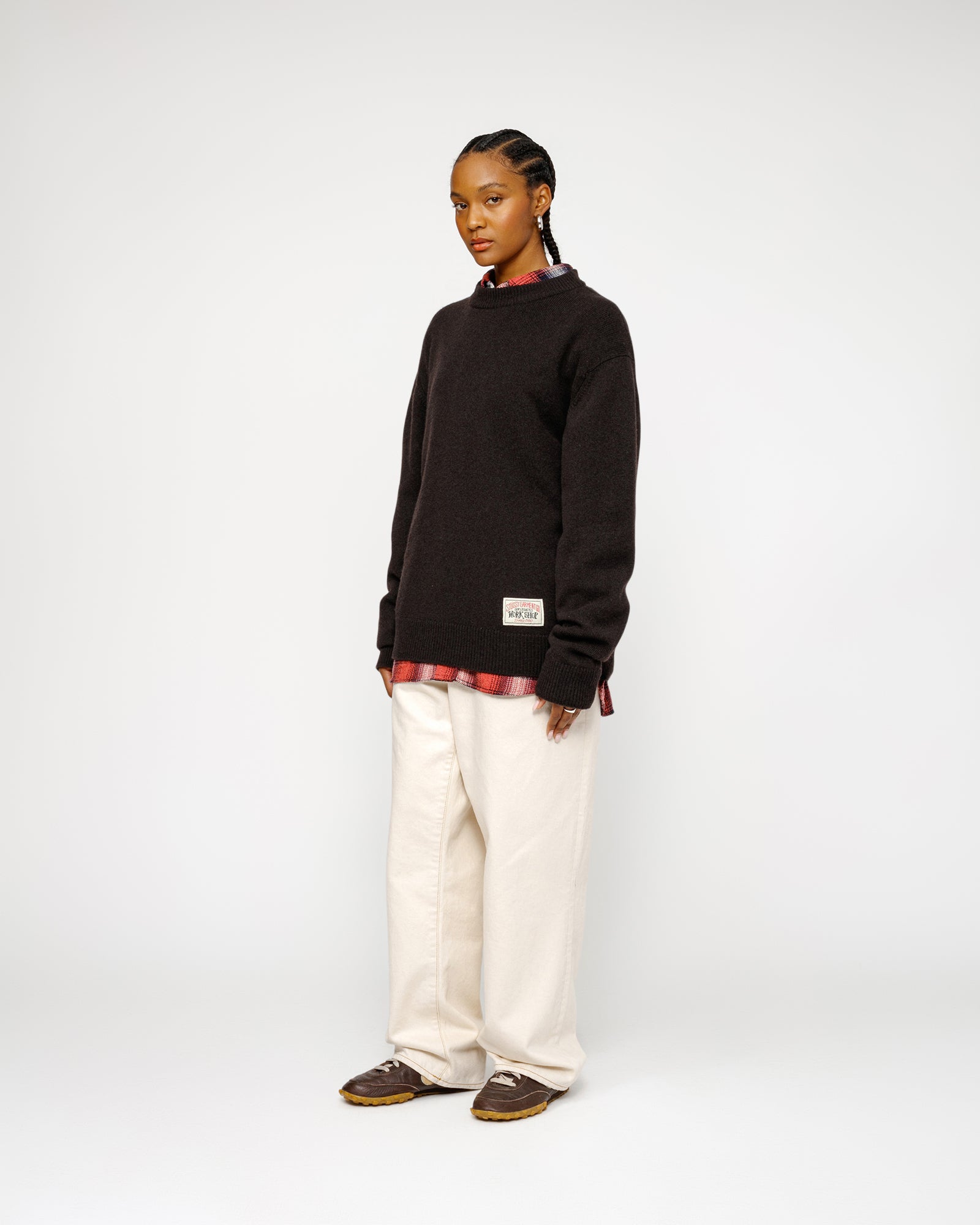 OUR LEGACY WORK SHOP KNITTED ROUNDNECK SWEATER