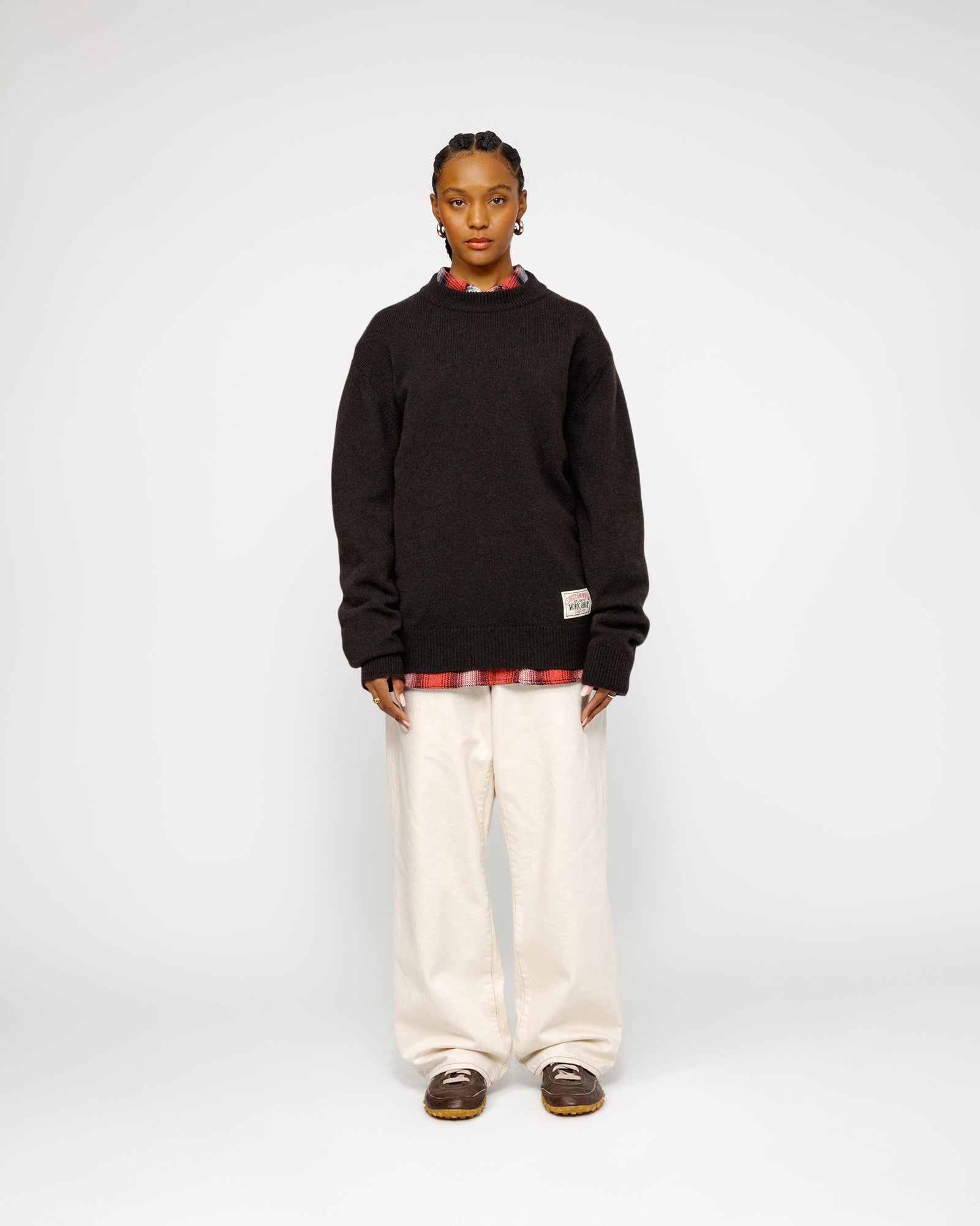 OUR LEGACY WORK SHOP KNITTED ROUNDNECK SWEATER