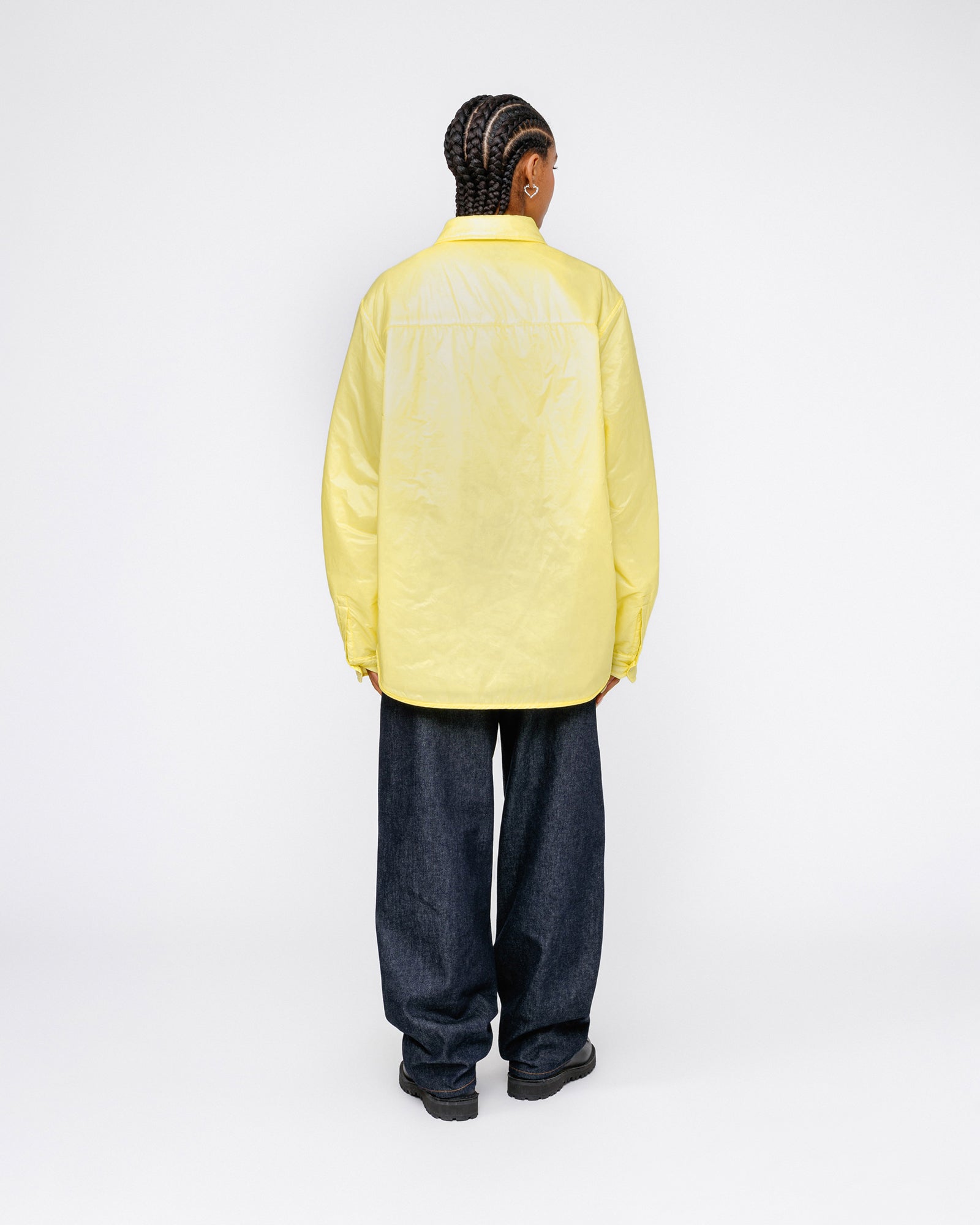 Fatigue Overshirt Nylon - Mens Long Sleeve Shirt | Stussy UK