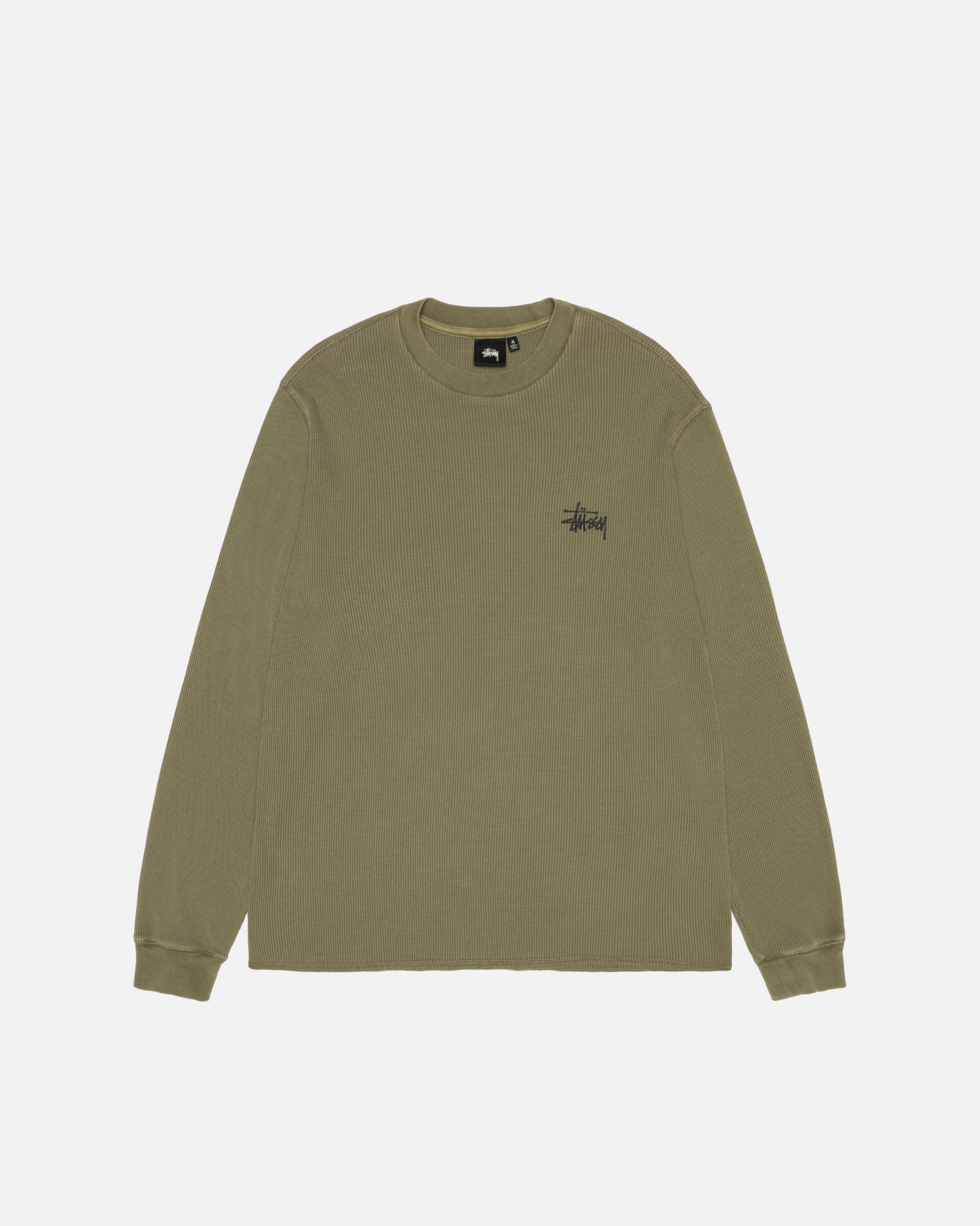 BASIC STOCK LS THERMAL OLIVE TOP