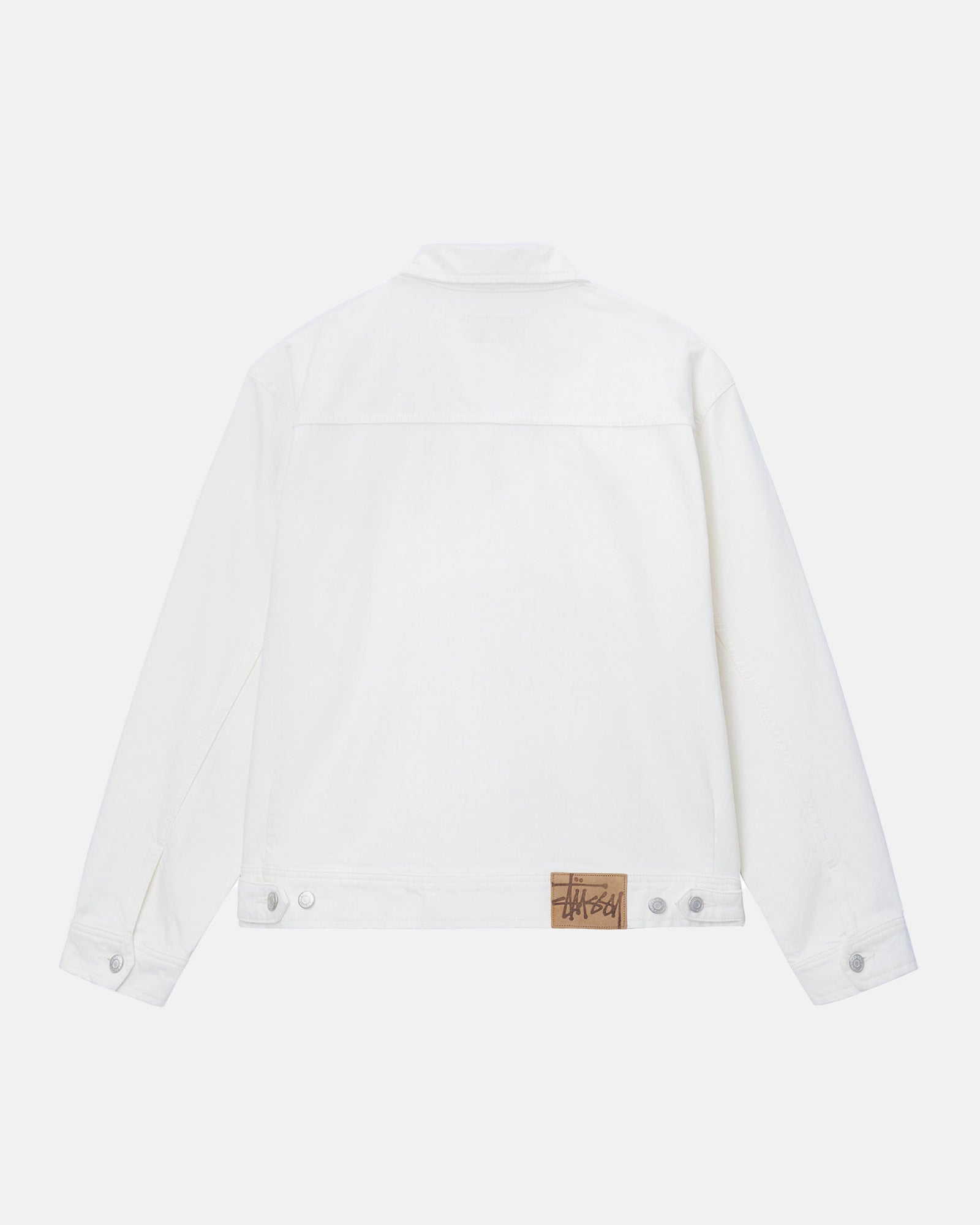 Stussy jacket sale white