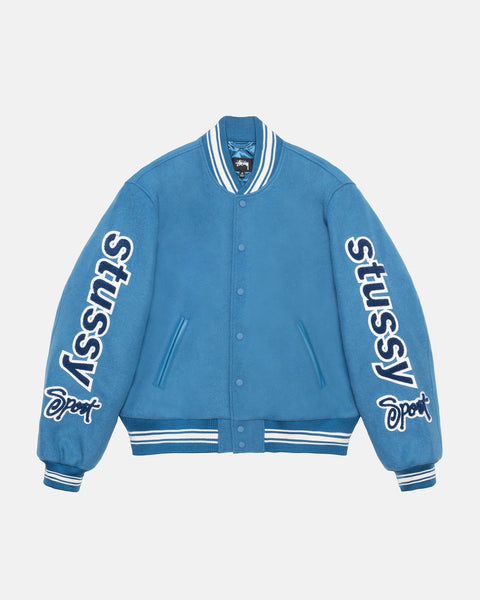 Stüssy Varsity Jacket Competition Blue Outerwear