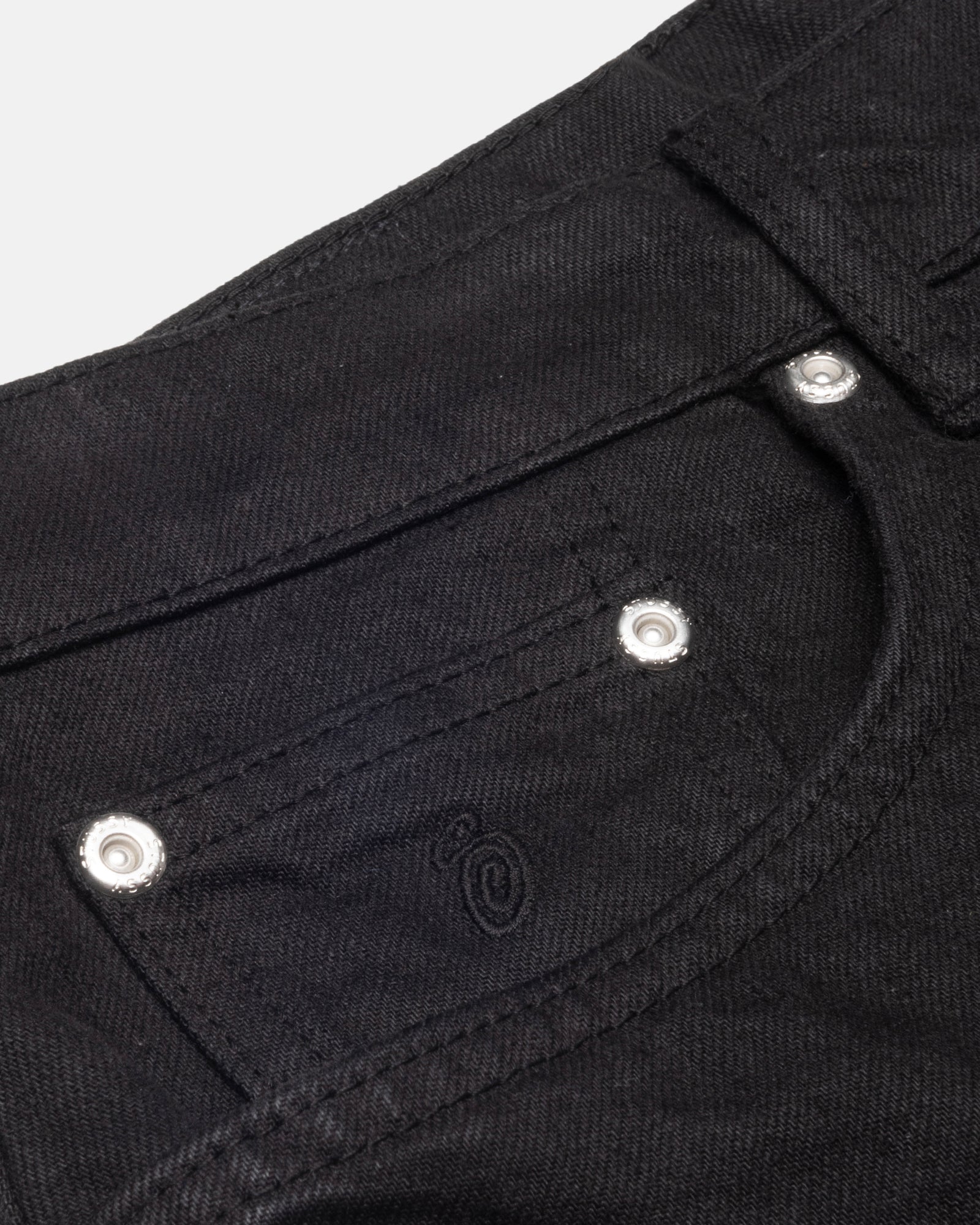 Overdyed store black jeans