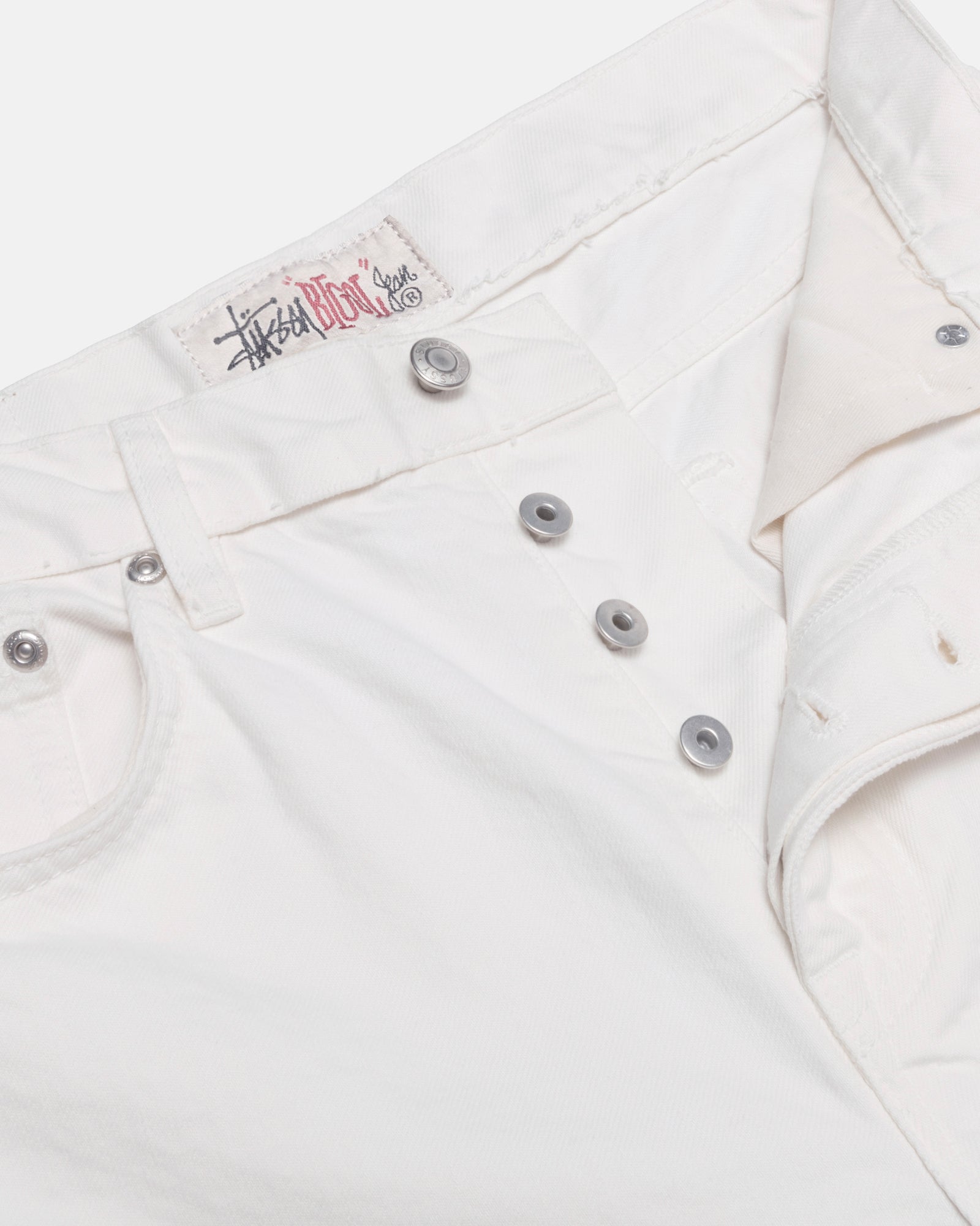 Stussy white discount jeans