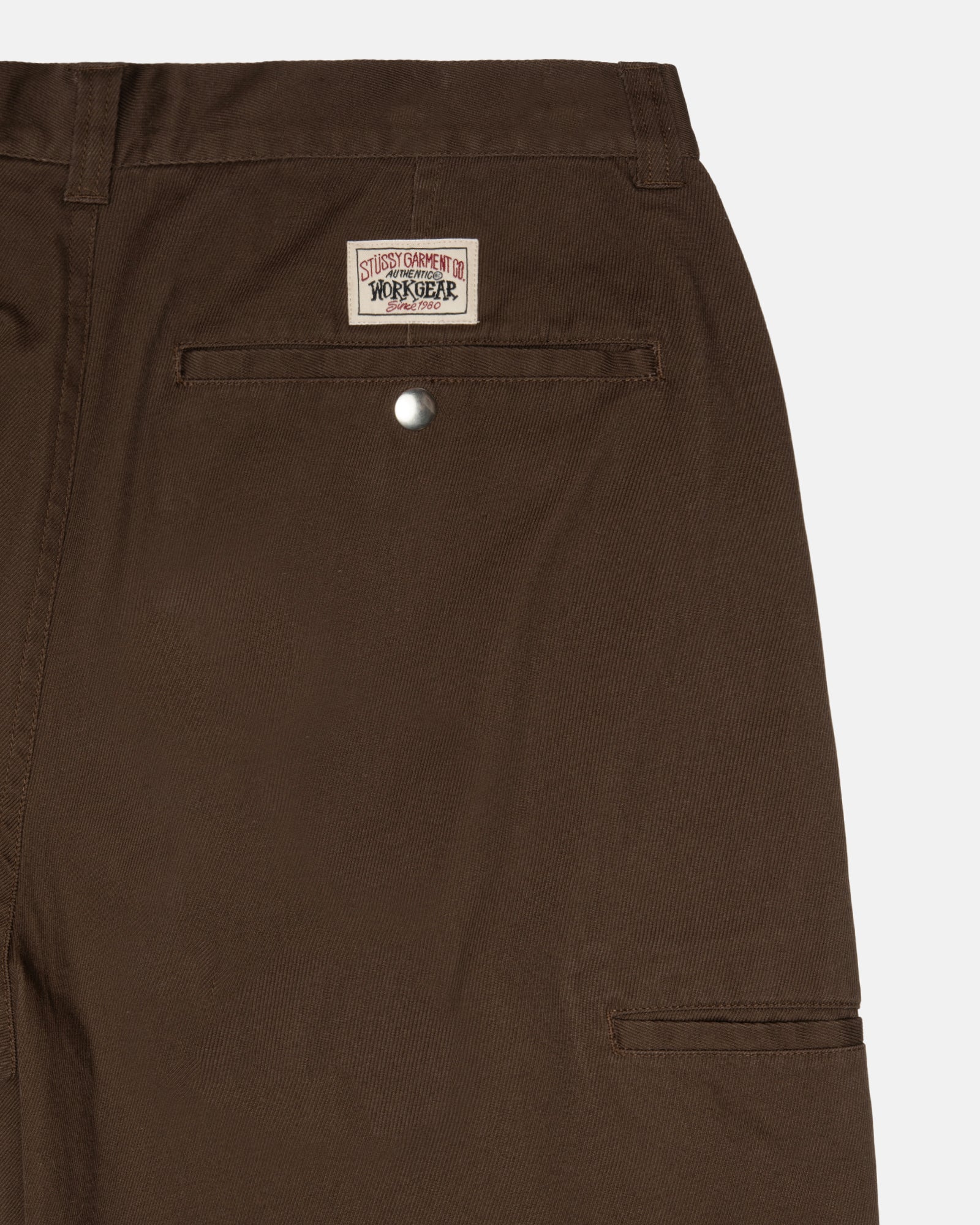 Stüssy Workgear Trouser Twill Brown Pant