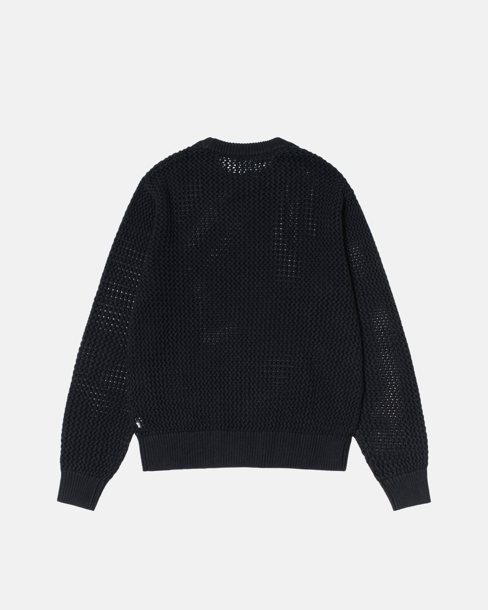 Pigment Dyed Loose Gauge Knit Sweater - Men's Sweaters