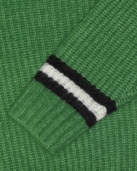 Stüssy Mohair Tennis Sweater Green Knit