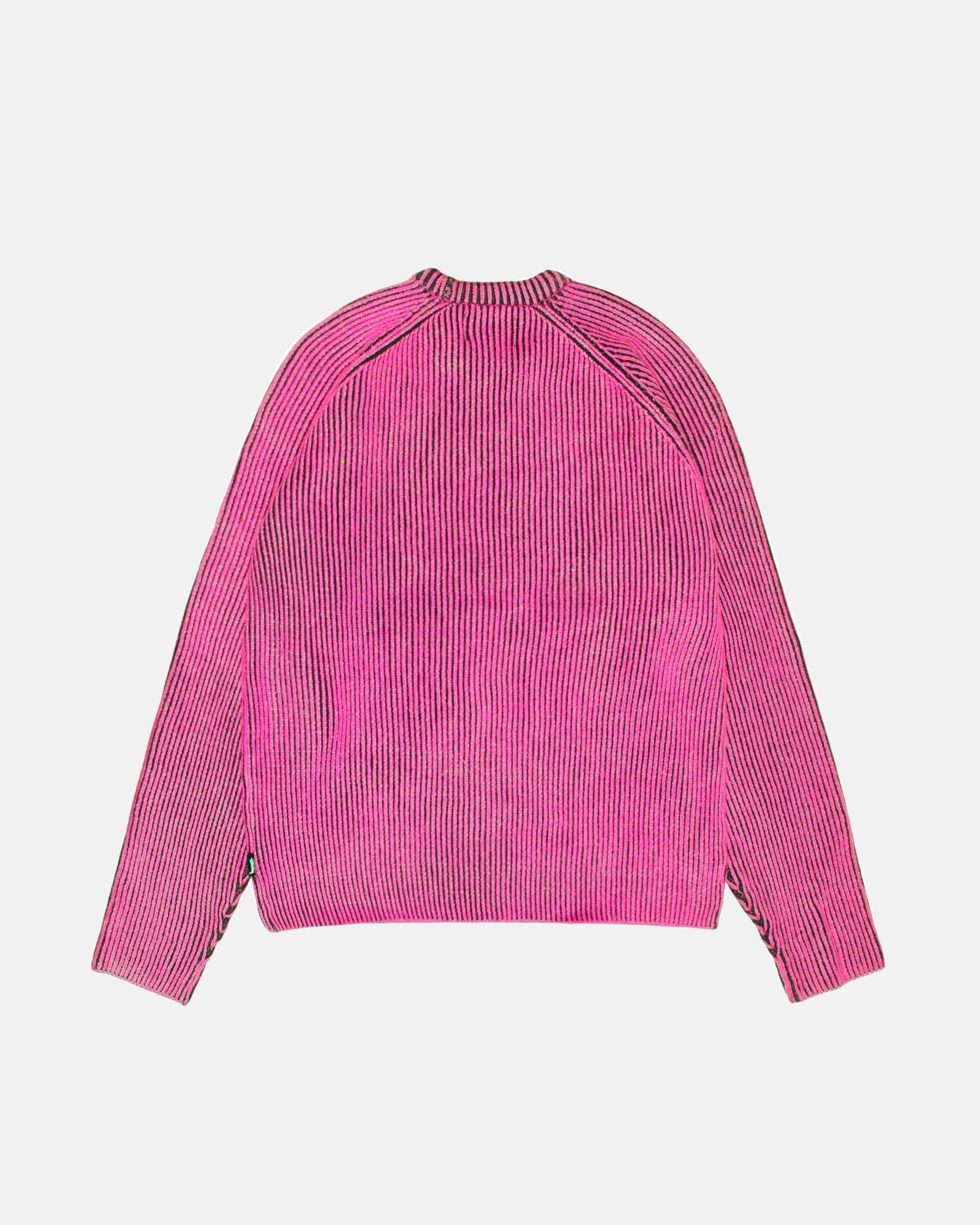 Stüssy Contrast Rib Sweater Pink Knits