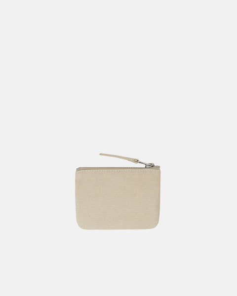 Stüssy Canvas Coin Pouch Natural Accessory