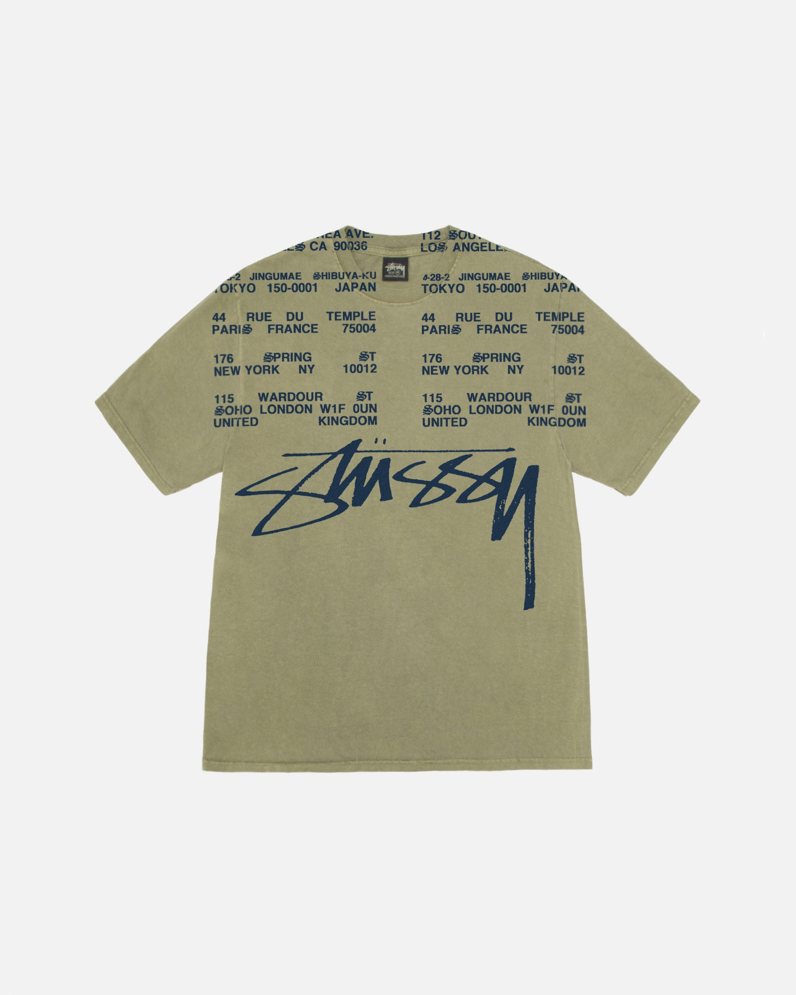 Stussy t shirt on sale uomo