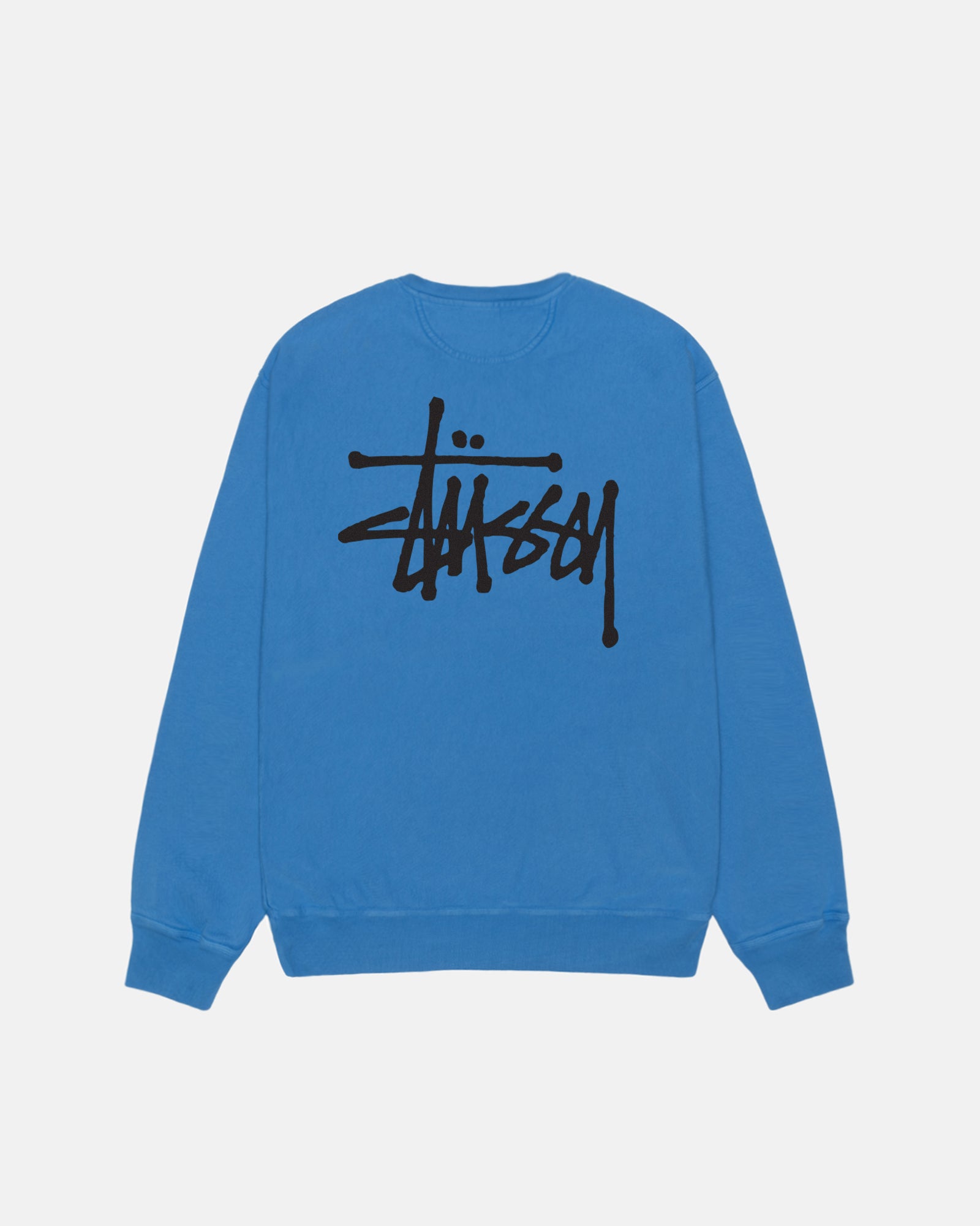 BASIC STÜSSY CREW PIGMENT DYED